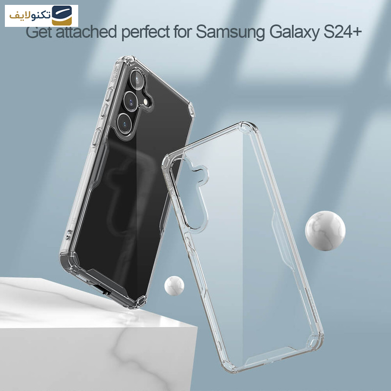 کاور گوشی سامسونگ Galaxy S24 Plus نیلکین مدل Nature TPU Pro - Nillkin Nature TPU Pro Series case for Samsung Galaxy S24 Plus