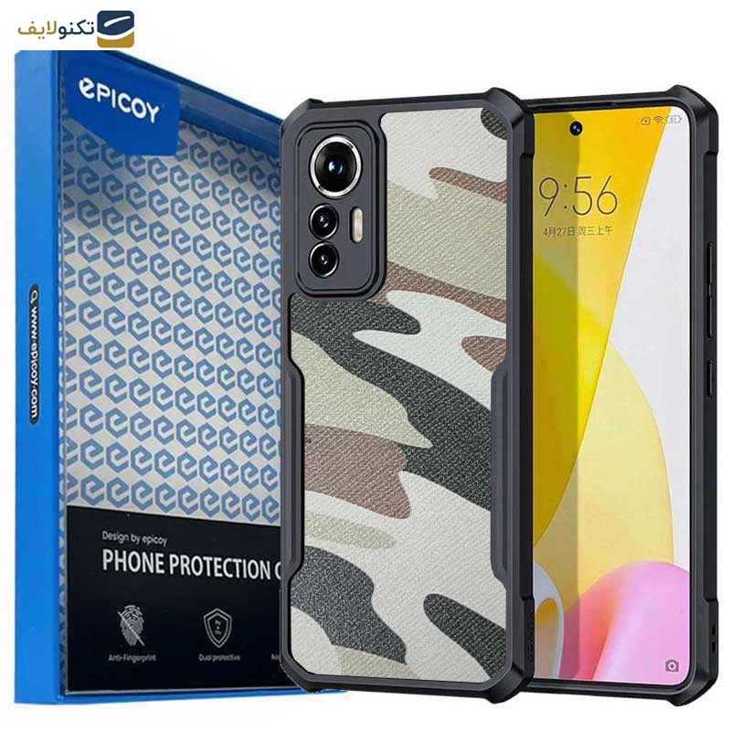 کاور گوشی شیائومی 12 - 12X - 12s اپیکوی مدل Xundd Camouflage - Epicoy Xundd Camouflage Cover For Xiaomi 12 - 12X - 12s