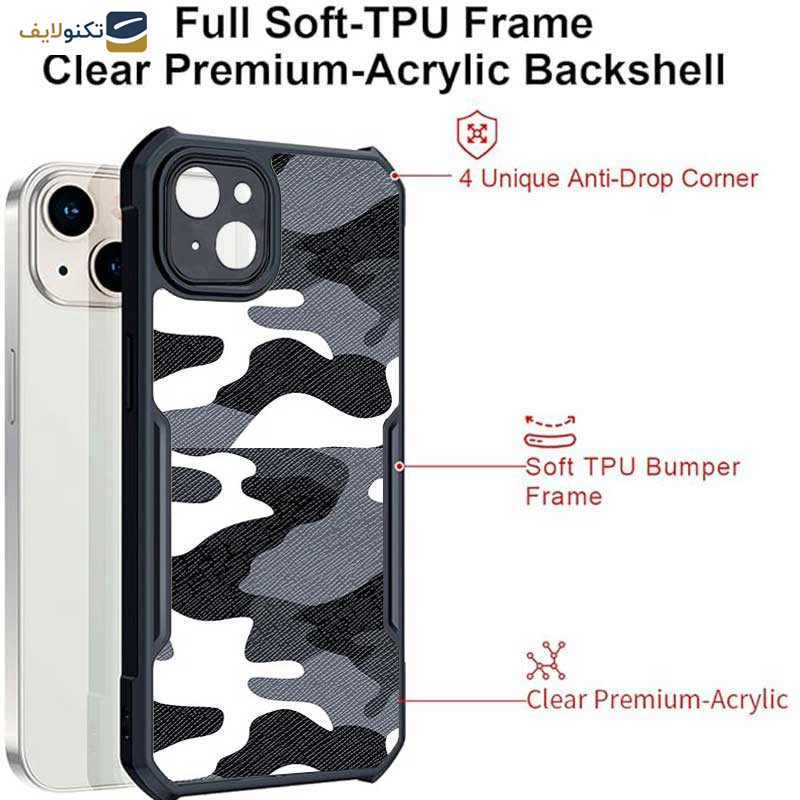 کاور اپیکوی مدل Xundd Camouflage مناسب برای گوشی موبایل اپل iPhone 13 - Epicoy Xundd Camouflage Cover For Apple iPhone 13