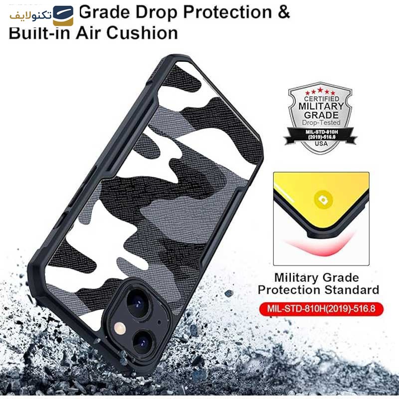 کاور اپیکوی مدل Xundd Camouflage مناسب برای گوشی موبایل اپل iPhone 13 - Epicoy Xundd Camouflage Cover For Apple iPhone 13