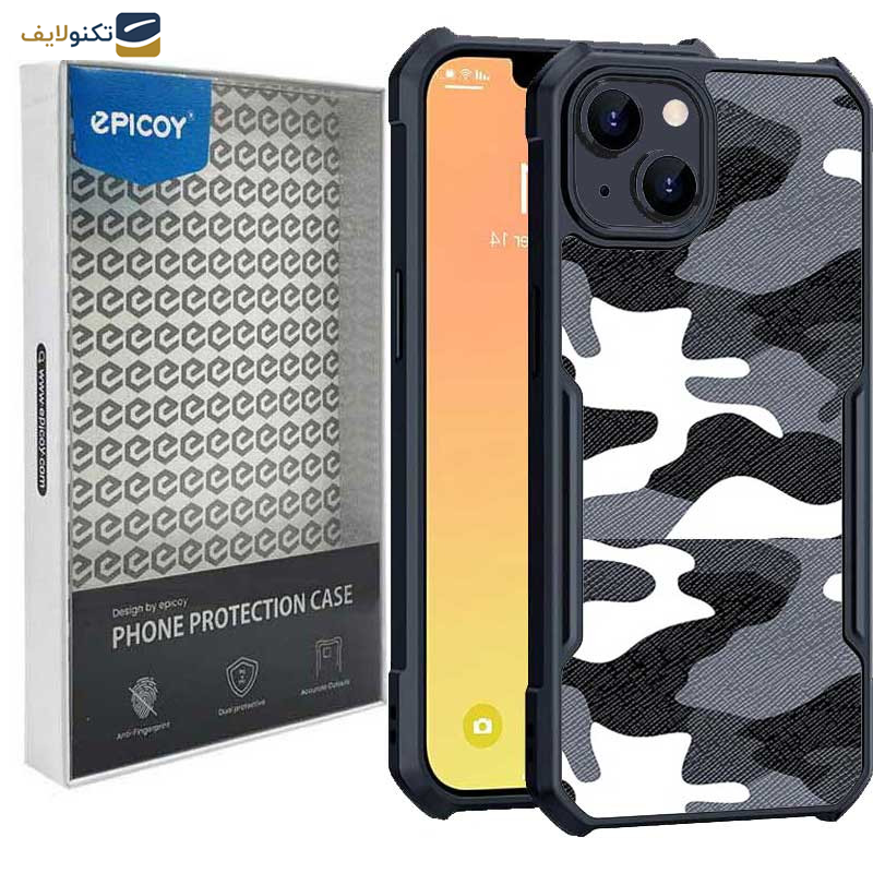 کاور اپیکوی مدل Xundd Camouflage مناسب برای گوشی موبایل اپل iPhone 13 - Epicoy Xundd Camouflage Cover For Apple iPhone 13