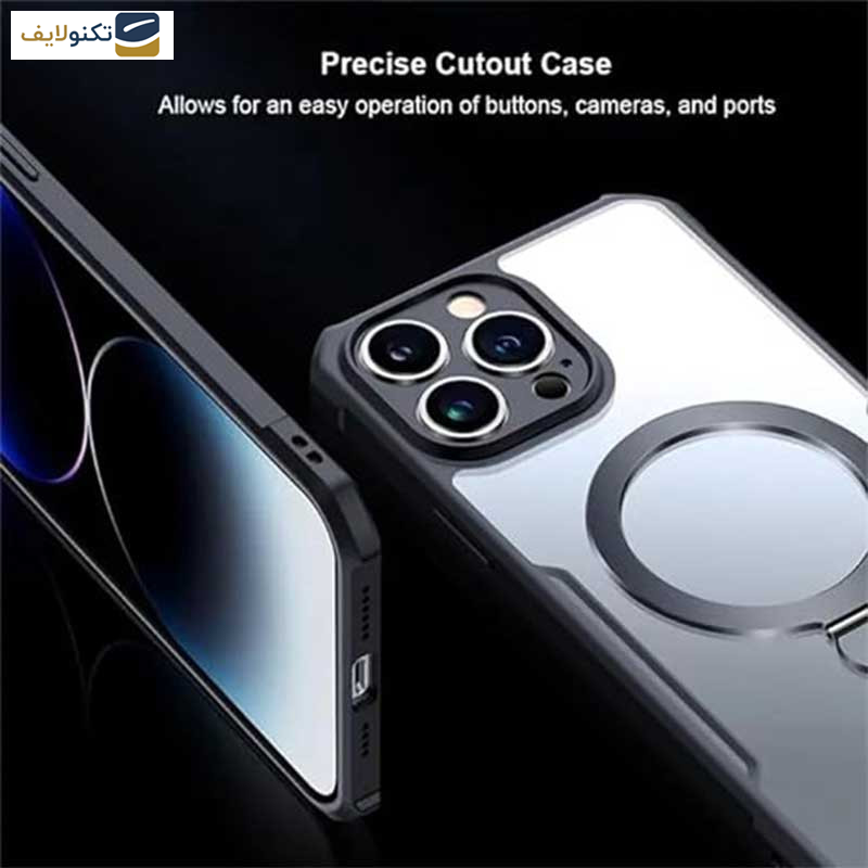 کاور گوشی اپل iPhone 15 Pro Max اپیکوی مدل Xundd Magnetic Holder  - Epicoy Xundd Magnetic Holder Series Cover For Apple iPhone 15 Pro Max