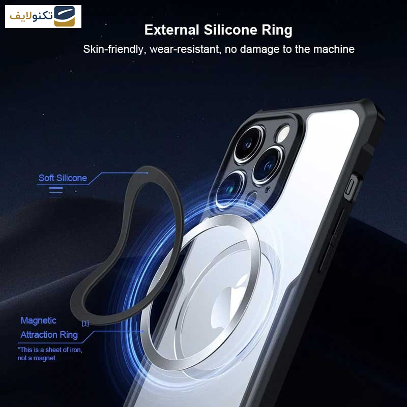 کاور گوشی اپل iPhone 15 Pro Max اپیکوی مدل Xundd Magnetic Holder  - Epicoy Xundd Magnetic Holder Series Cover For Apple iPhone 15 Pro Max