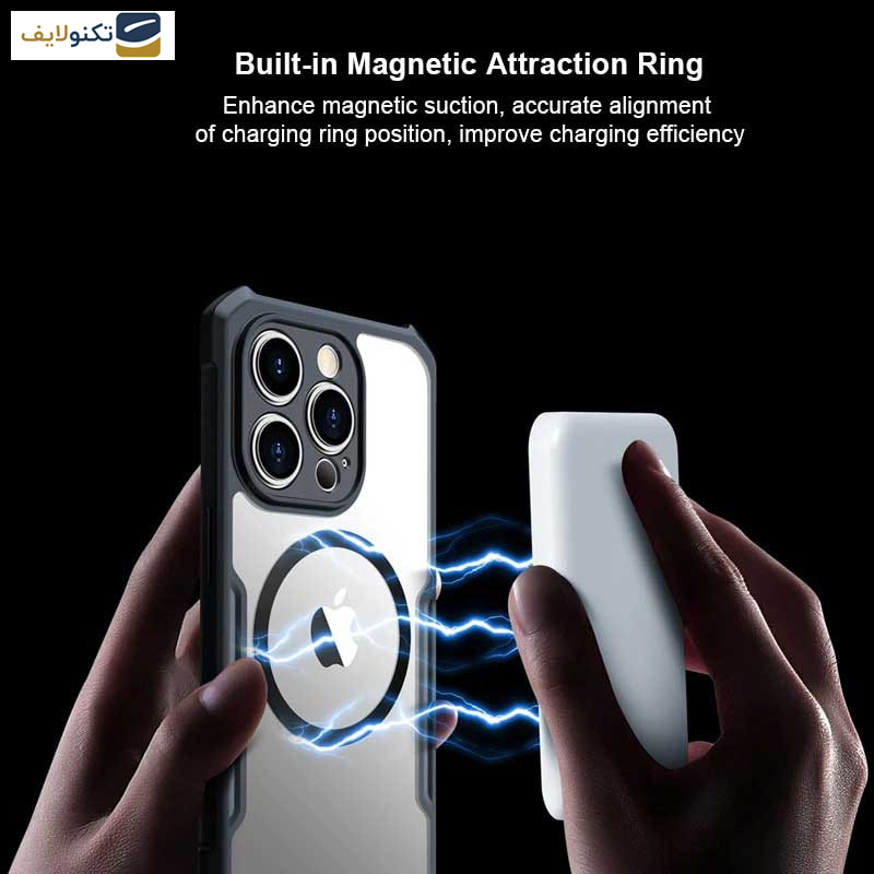 کاور گوشی اپل iPhone 15 Pro Max اپیکوی مدل Xundd Magnetic Holder  - Epicoy Xundd Magnetic Holder Series Cover For Apple iPhone 15 Pro Max