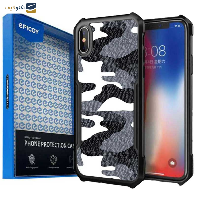 کاور گوشی اپل iPhone Xs-X اپیکوی مدل Xundd Camouflage - Epicoy Xundd Camouflage Cover For Apple iPhone Xs-X