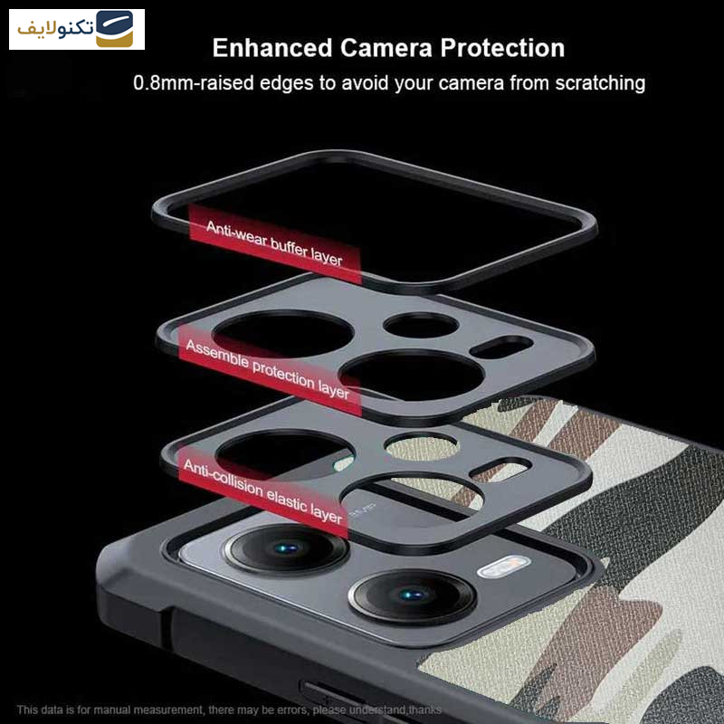 کاور گوشی شیائومی Redmi Note 12 5G -  پوکو X5 اپیکوی مدل Xundd Camouflage - Epicoy Xundd Camouflage Cover For Xiaomi  Redmi Note 12 5G - Poco X5