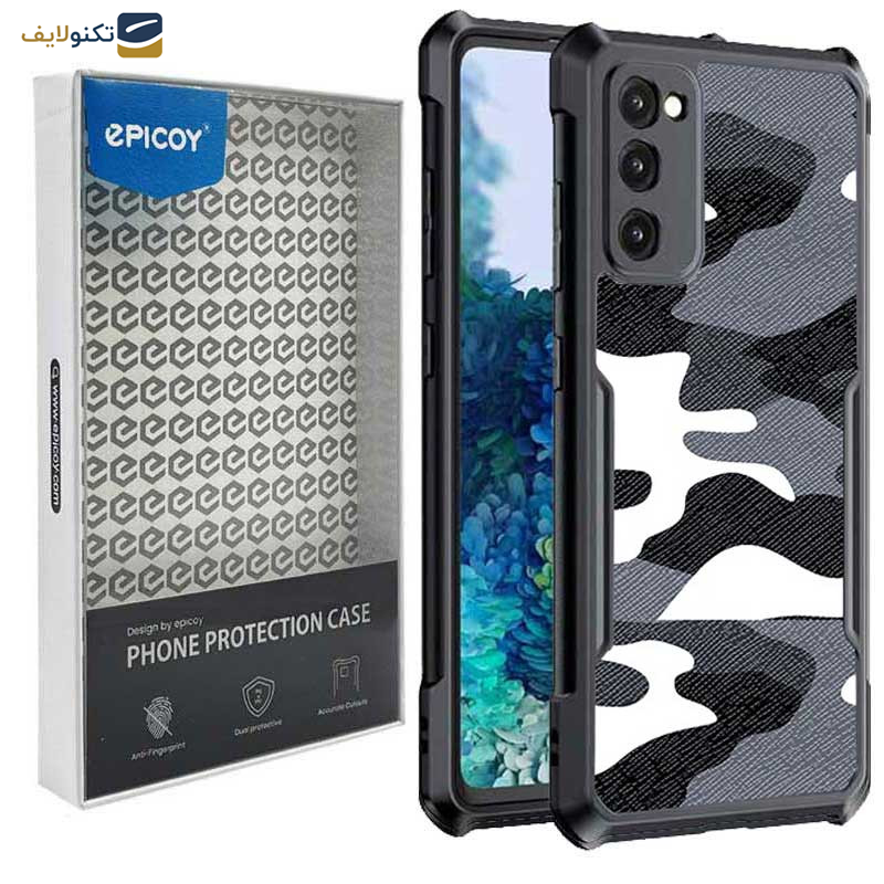 کاور گوشی سامسونگ Galaxy S21 FE اپیکوی مدل Xundd Camouflage - Epicoy Xundd Camouflage Cover For Samsung Galaxy S21 FE