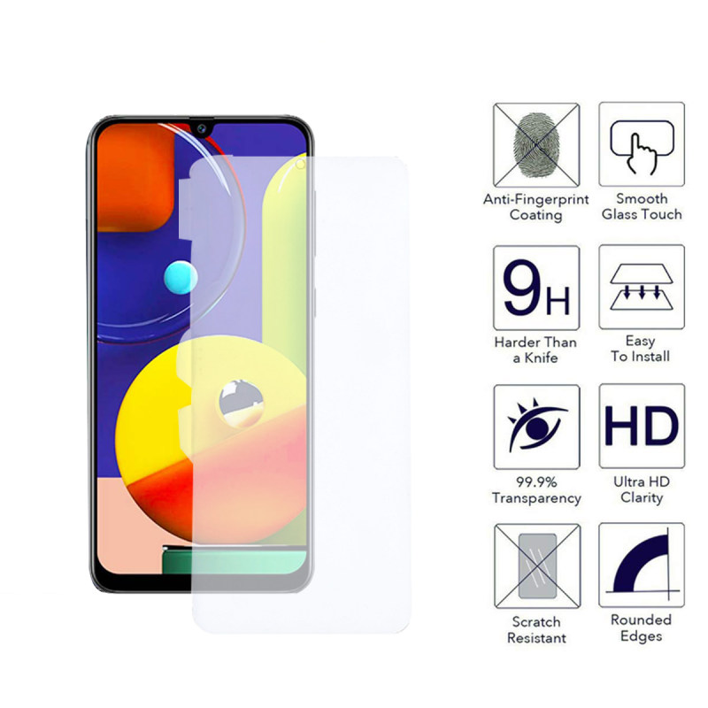 محافظ صفحه نمایش و پشت گوشی سامسونگ گلکسی A30s بوف مدل HgC15 - Buff HgC15 Galaxy A30s Back & Screen Protector