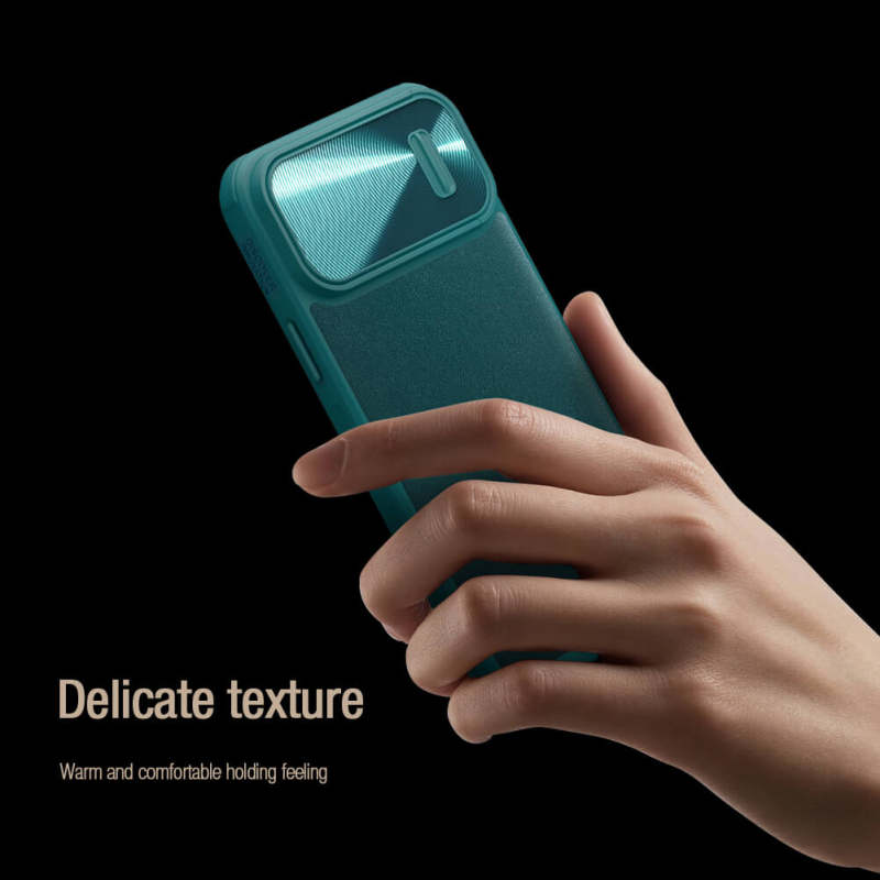 کاور گوشی اپل iPhone 14 Pro Max نیلکین مدل CAMSHIELD LEATHER S - Nillkin CAMSHIELD LEATHER S Case Cover for iPhone 14 Pro Max