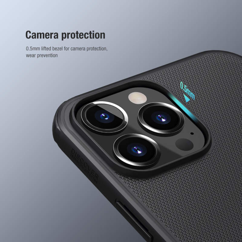 کاور گوشی اپل IPhone 13 Pro Max نیلکین مدل Super Frosted Shield Pro - Nillkin Super Frosted Shield Pro Case Cover for iPhone 13 pro max