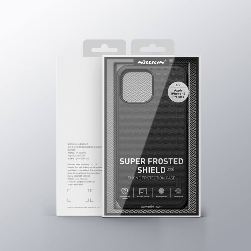 کاور گوشی اپل IPhone 13 Pro Max نیلکین مدل Super Frosted Shield Pro - Nillkin Super Frosted Shield Pro Case Cover for iPhone 13 pro max