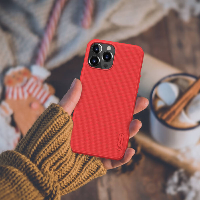کاور گوشی اپل IPhone 13 Pro Max نیلکین مدل Super Frosted Shield Pro - Nillkin Super Frosted Shield Pro Case Cover for iPhone 13 pro max