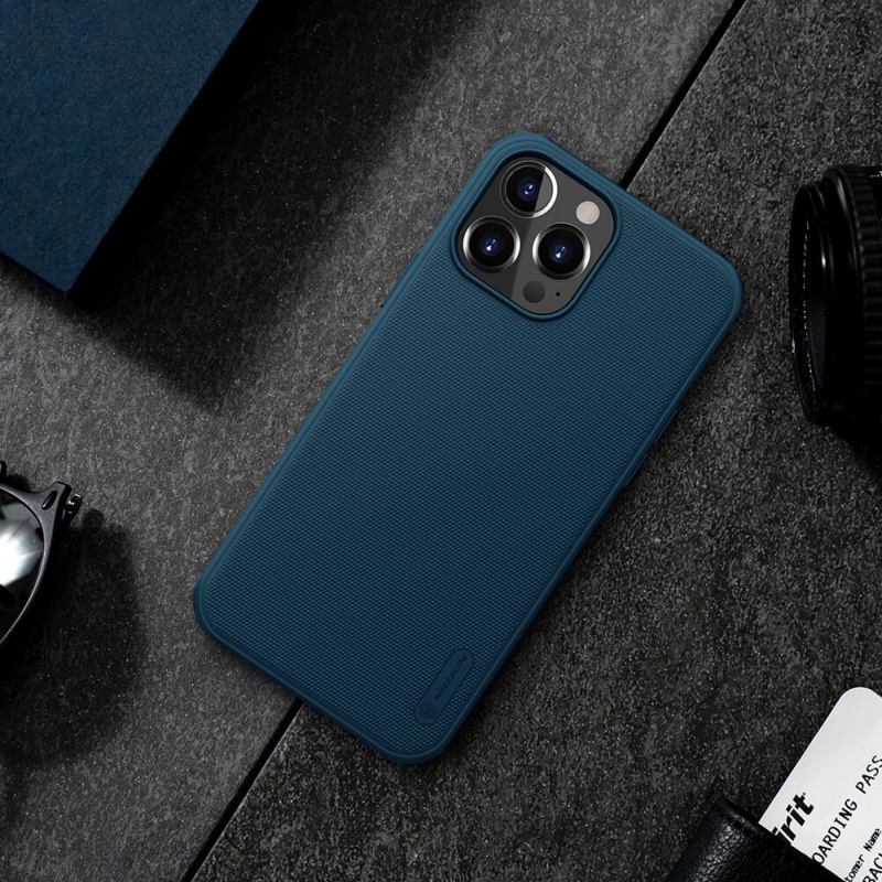 کاور گوشی اپل IPhone 13 Pro Max نیلکین مدل Super Frosted Shield Pro - Nillkin Super Frosted Shield Pro Case Cover for iPhone 13 pro max