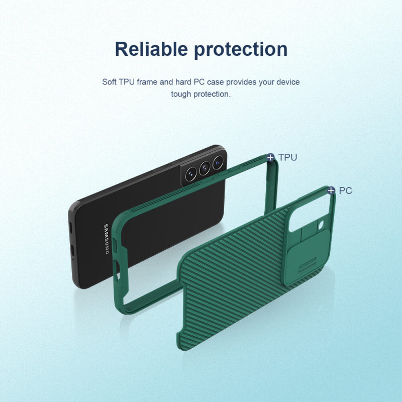 کاور گوشی سامسونگ Galaxy S22 نیلکین مدل CamShield Pro - Nillkin CamShield Pro Case Cover for Galaxy S22