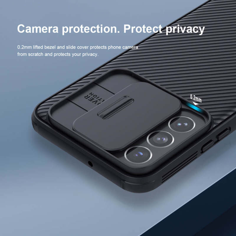 کاور گوشی سامسونگ Galaxy S22 نیلکین مدل CamShield Pro - Nillkin CamShield Pro Case Cover for Galaxy S22