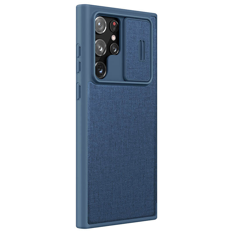 کیف کلاسوری گوشی سامسونگ Galaxy S22 Ultra نیلکین مدل Qin Pro Plain Cloth - Nillkin Qin Pro Plain Cloth Bag for Galaxy S22 Ultra
