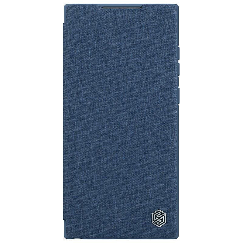 کیف کلاسوری گوشی سامسونگ Galaxy S22 Ultra نیلکین مدل Qin Pro Plain Cloth - Nillkin Qin Pro Plain Cloth Bag for Galaxy S22 Ultra