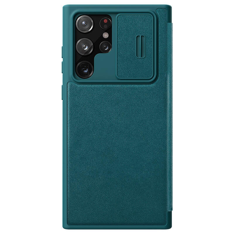 کیف کلاسوری گوشی سامسونگ Galaxy S22 Ultra نیلکین مدل Qin Pro Plain Cloth - Nillkin Qin Pro Plain Cloth Bag for Galaxy S22 Ultra