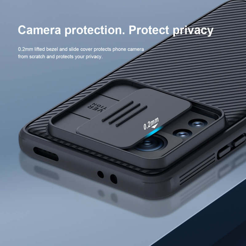 کاور گوشی شیائومی 12T Pro نیلکین مدل CamShield Pro - Nillkin CamShield Pro Case Cover for Xiaomi 12T Pro