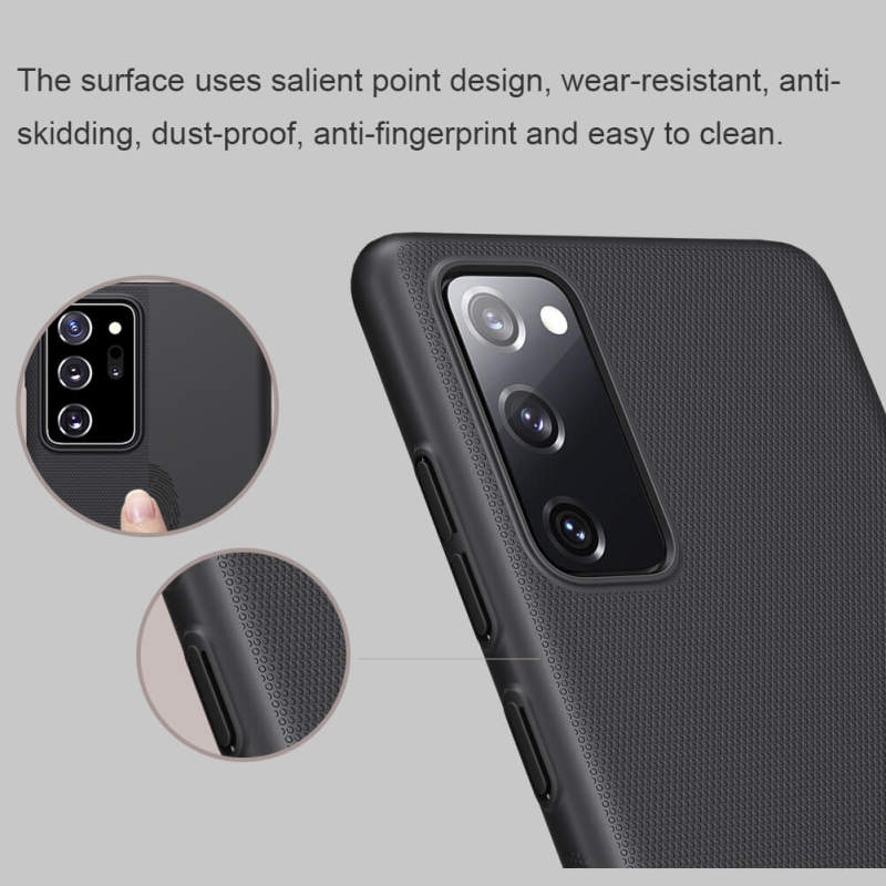 کاور گوشی سامسونگ Galaxy S20 FE نیلکین مدل Super Frosted Shield - Nillkin Super Frosted Shield Case Cover for Galaxy S20 FE