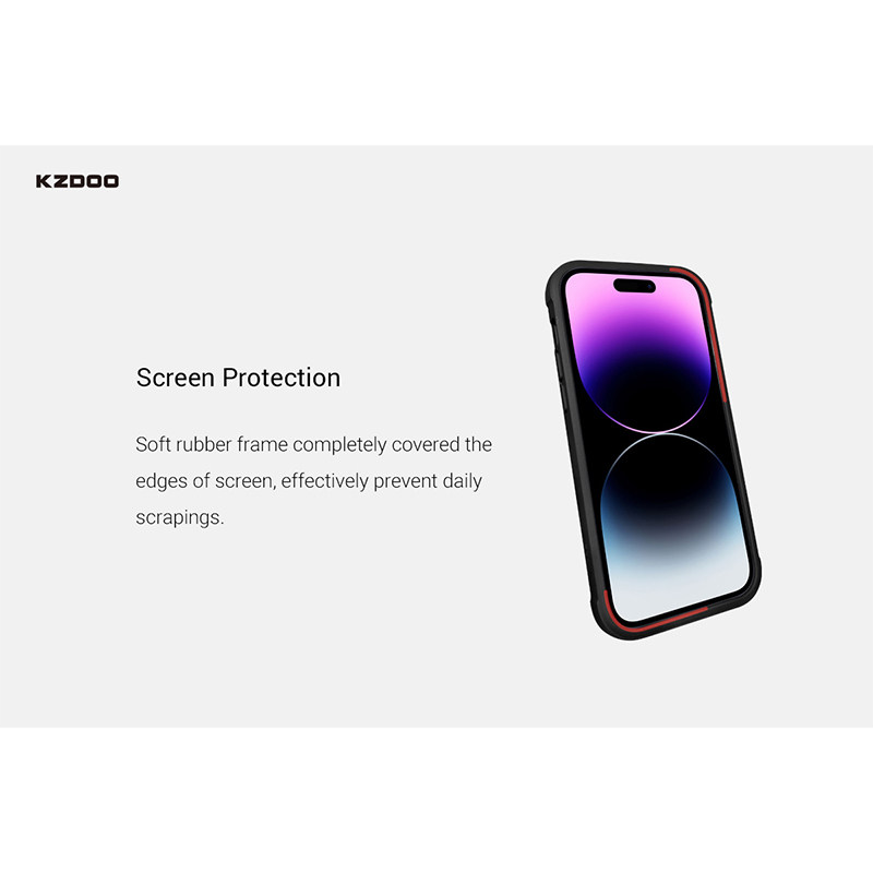 کاور گوشی اپل iPhone 14 / 13 کی-زد دوو مدل Mag Ares - KZDOO Mag Ares Case Cover for iPhone 14 / 13