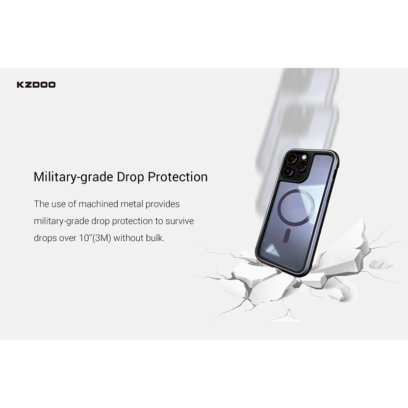 کاور گوشی اپل iPhone 14 / 13 کی-زد دوو مدل Mag Ares - KZDOO Mag Ares Case Cover for iPhone 14 / 13