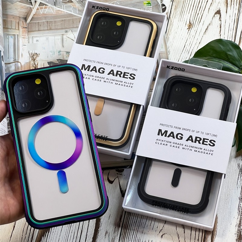 کاور گوشی اپل iPhone 14 / 13 کی-زد دوو مدل Mag Ares - KZDOO Mag Ares Case Cover for iPhone 14 / 13