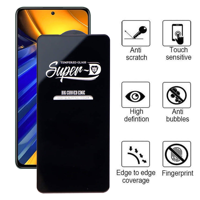 گلس گوشی شیائومی Poco F4 5G / Redmi K40S / K50 / K50 Pro / K50 Ultra / Xiaomi 12T / 12T Pro اپیکوی مدل Super 5D - Epicoy Super 5D Poco F4 5G/Redmi K40S/K50/K50 Pro/K50 Ultra/Xiaomi 12T/12T Pro Screen Protector