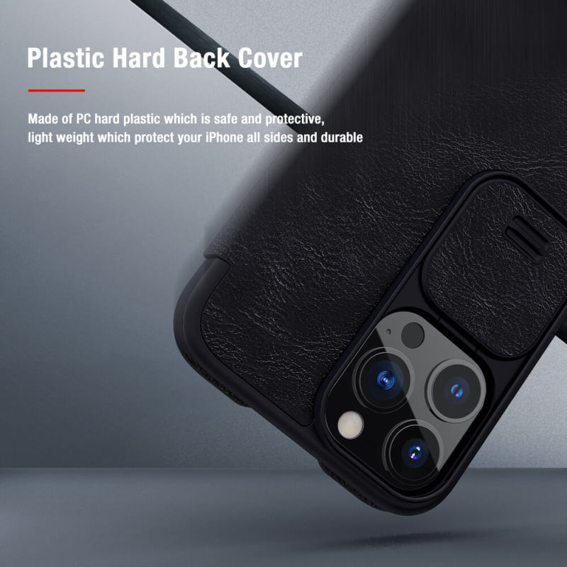 کیف کلاسوری گوشی اپل iPhone 13 Pro Max نیلکین مدل Qin Pro Leather - Nillkin Qin Pro Leather Bag for iPhone 13 Pro Max