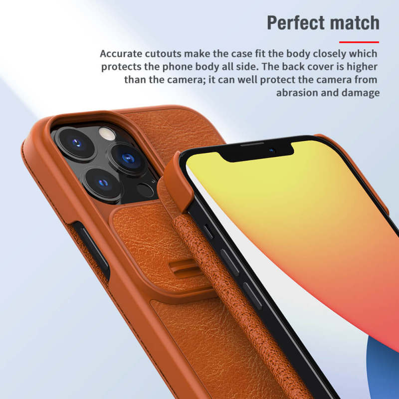 کیف کلاسوری گوشی اپل iPhone 13 Pro Max نیلکین مدل Qin Pro Leather - Nillkin Qin Pro Leather Bag for iPhone 13 Pro Max