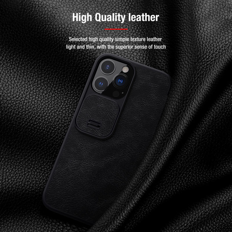 کیف کلاسوری گوشی اپل iPhone 13 Pro Max نیلکین مدل Qin Pro Leather - Nillkin Qin Pro Leather Bag for iPhone 13 Pro Max