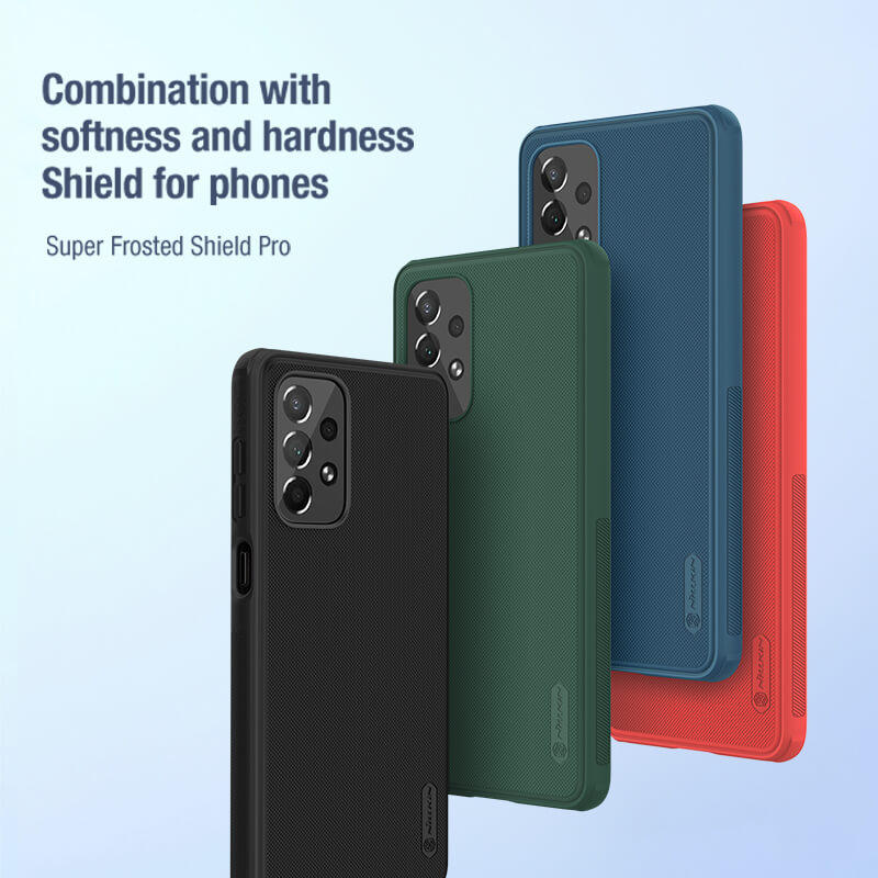 کاور گوشی سامسونگ Galaxy A73 5G نیلکین مدل Super Frosted Shield Pro - Nillkin Super Frosted Shield Pro Case Cover for Galaxy A73 5G