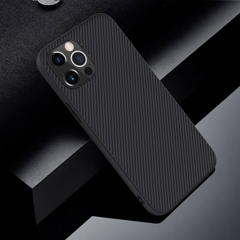 کاور گوشی اپل iPhone 12 Pro Max نیلکین مدل Synthetic fiber - Nillkin Synthetic fiber Case Cover for iPhone 12 Pro Max