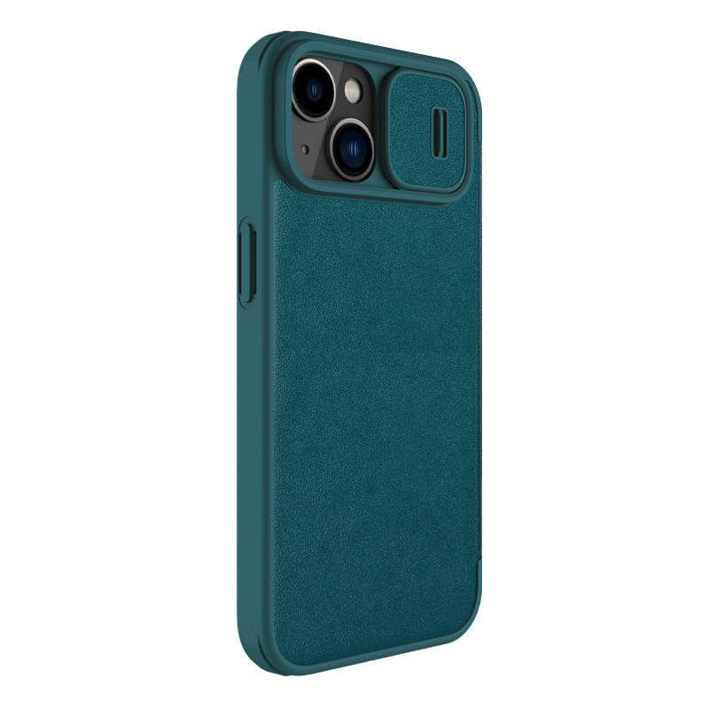 کیف کلاسوری گوشی اپل iPhone 14 Plusنیلکین مدل Qin Pro Plain Cloth - Nillkin Qin Pro Plain Cloth cover for iPhone 14 Plus