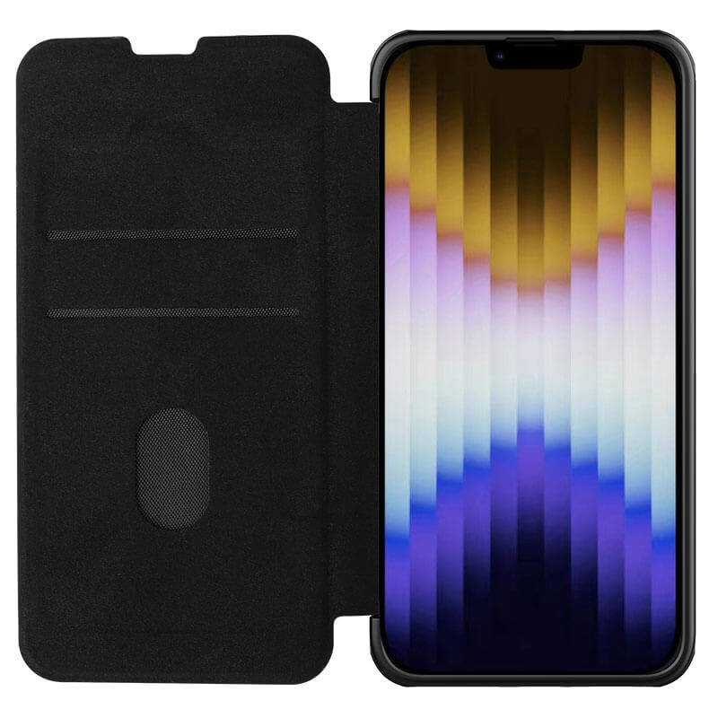 کیف کلاسوری گوشی اپل iPhone 14 Plusنیلکین مدل Qin Pro Plain Cloth - Nillkin Qin Pro Plain Cloth cover for iPhone 14 Plus