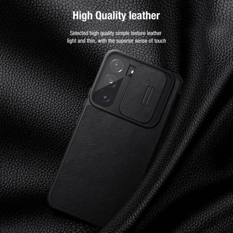 کیف گوشی سامسونگ Galaxy S22 Plus نیلکین مدل QIN PRO  - Nillkin QIN PRO cover for Galaxy S22 Plus