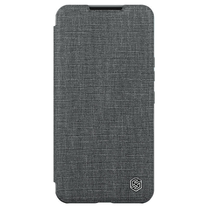 کیف کلاسوری گوشی سامسونگ Galaxy S22 نیلکین مدل Qin Pro Plain Cloth - Nillkin Qin Pro Plain Cloth Bag for Galaxy S22