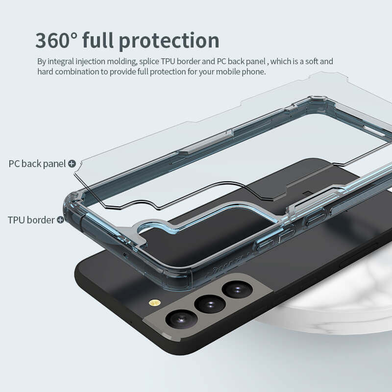 کاور گوشی سامسونگ Galaxy S22 نیلکین مدل Nature TPU Pro  - Nillkin Nature TPU Pro cover for Galaxy S22