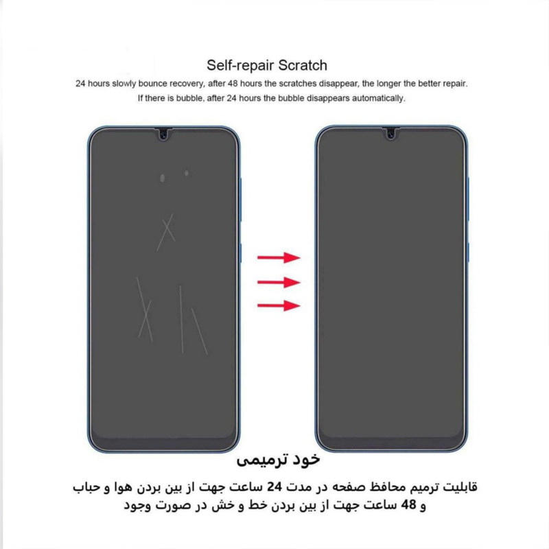 گلس گوشی سامسونگ Galaxy M20 مات بوف مدل HgM15 - Buff HgM15 Galaxy M20 Screen Protector