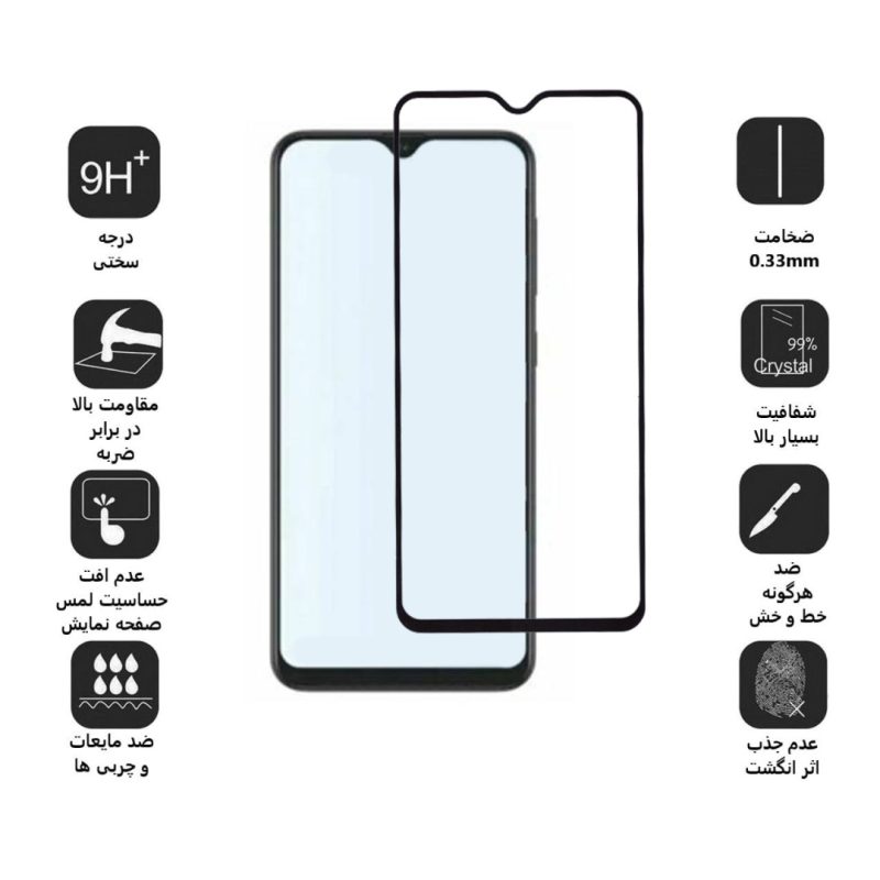 گلس گوشی سامسونگ Galaxy A30s بوف مات مدل Fm33 - Buff Fm33 Galaxy A30s Matte Screen Protector