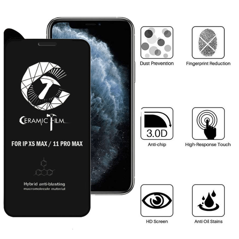گلس گوشی اپل iPhone 11 Pro max / XS Max اپیکوی سرامیکی مدل CRM - Epicoy CRM iPhone 11 Pro max / XS Max Ceramic Screen Protector