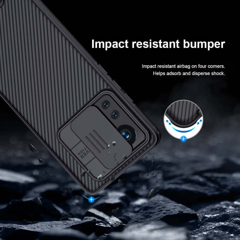 کاور گوشی  شیائومی 12X / 12 / 12S نیلکین مدل CamShield Pro   - Nillkin CamShield Pro cover for Xiaomi 12X / 12 / 12S