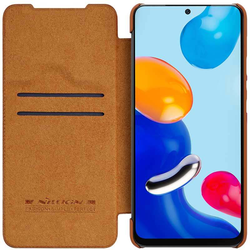 کیف کلاسوری گوشی شیائومی Redmi Note 11 (Global) / Redmi Note 11s نیلکین مدل Qin - Nillkin QIN Bag for Redmi Note 11 (Global) - 11s - 12s