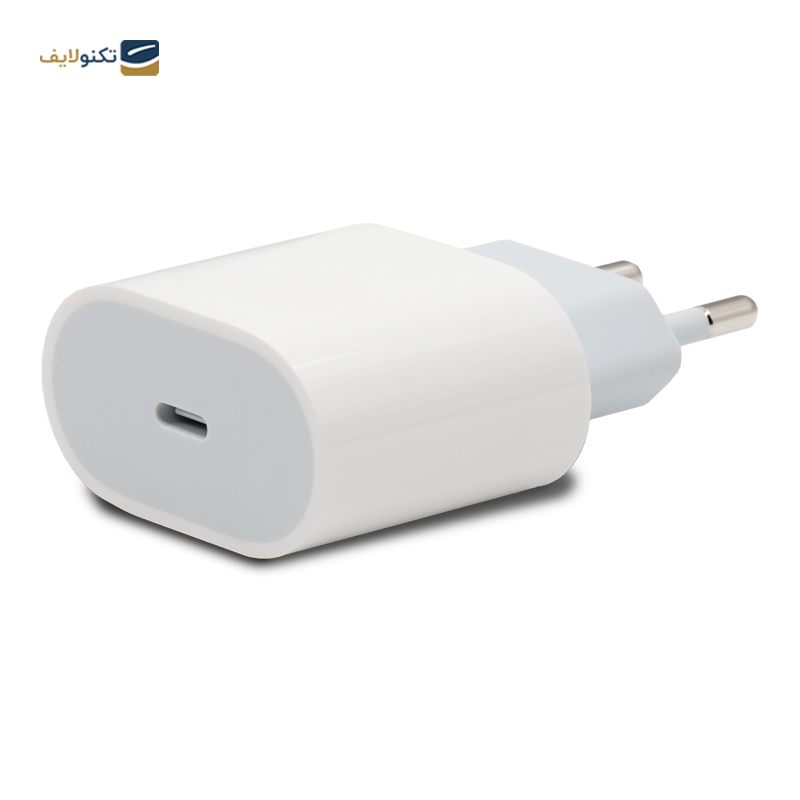 شارژر دیواری 20 وات دو پین مدل اپل - های کپی - Apple 20 Watt Wall Charger