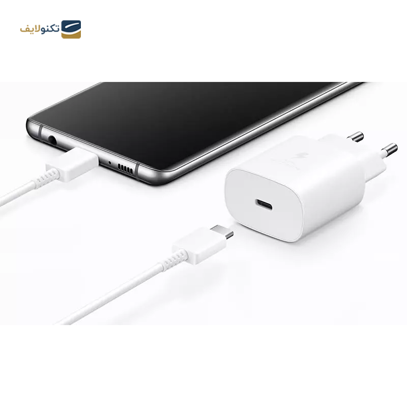 شارژر دیواری 25 وات مدل سامسونگ EP-TA800 دو شاخه - های کپی - Samsung EP-TA800 25 Watt 2 Pin Wall Charger
