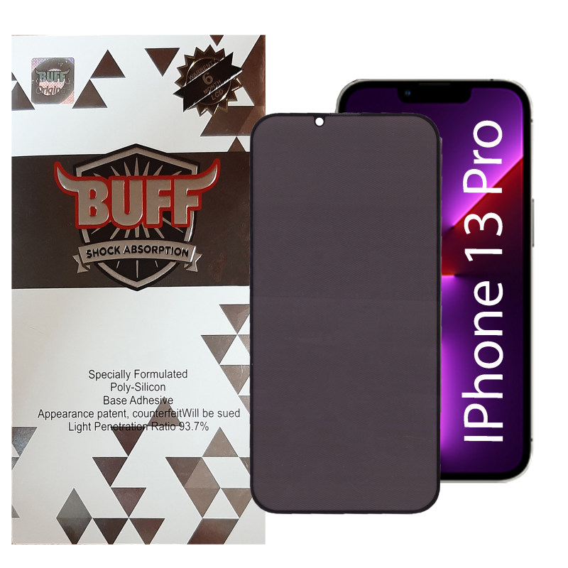 گلس گوشی اپل آیفون 13 پرو بوف حریم شخصی مدل Privacy-Pro - buff Privacy-Pro iPhone 13 Pro Privacy Screen Protector