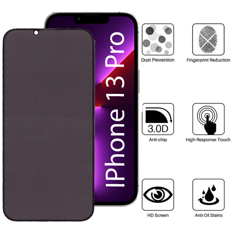 گلس گوشی اپل آیفون 13 پرو بوف حریم شخصی مدل Privacy-Pro - buff Privacy-Pro iPhone 13 Pro Privacy Screen Protector