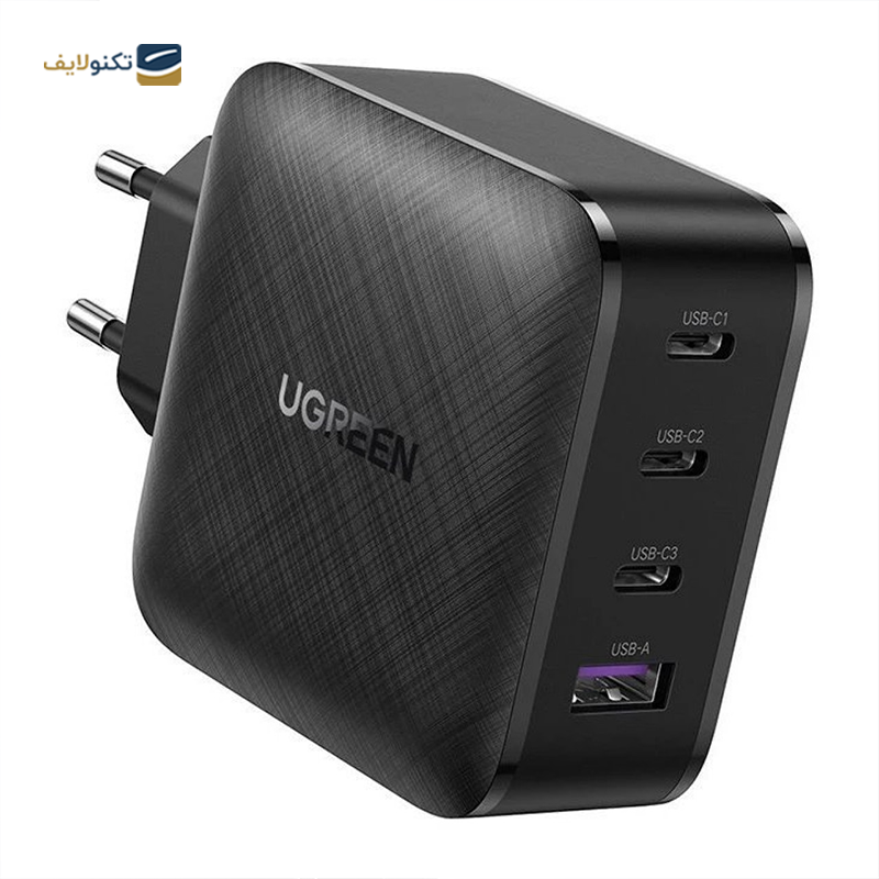 شارژر دیواری یوگرین 65 وات مدل CD224 70774 - Ugreen CD224 70774 65Watt Wall Charger