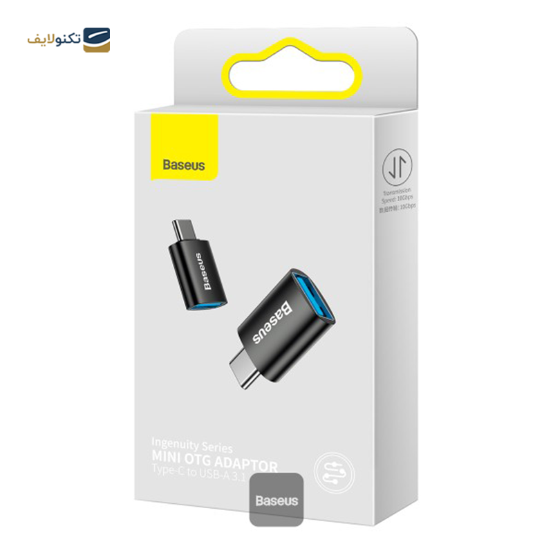 مبدل OTG تایپ سی باسئوس مدل Ingenuity Series ZJJQ000001 - Baseus Ingenuity Series Mini OTG Adaptor Type-C to USB-A 3.1