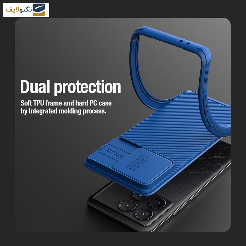 کاور نیلکین مدل CamShield Pro مناسب برای گوشی موبایل شیائومی Poco F6 Pro- Redmi K70 Pro- Redmi K70 - Nillkin CamShield Pro cover case for Xiaomi Poco F6 Pro- Redmi K70 Pro- Redmi K70